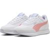 PUMA R78 LIGHTWIND, Scarpe da Ginnastica Unisex-Adulto, Warm White-Pink Fruit-Cool Weather, 41 EU