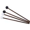 Wakects Bacchette per Percussioni, 4 Pezzi di Linguetta in Acciaio Per Tamburo, Bacchetta di Gomma Per Bambini, Parti di Strumenti a Percussione Set Xilofono Batteria Metallofono