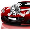 Zonon Fiocco per Auto Fiocco da Tirare Fiocco da Regalo per Auto con 20 Feet Nastro per Auto per Decorazioni Matrimonio Celebrazione di Festa di Nuove Case (Argento Lucido, 20 Pollici)