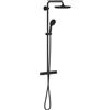 Grohe Vitalio Start System 250 colonna doccia con termostatico, 268042431, Vitalio Start System 250 nero opaco [Rubinetteria Bagno > Colonne Doccia]