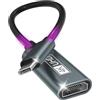 Phencaser Adattatore USB C HDMI, Adattatore HDMI USB C 4K Thunderbolt 3/4 Compatibile con iPhone 16Pro/16Pro Max/16/15, MacBook Pro/Air, iPad Pro/Air, Pixelbook, Samsung Galaxy S/Note, Dell XPS, Surface Pro