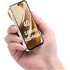 YOHOPE 4G Unlocked Mini Smartphone - Schermo HD 3.88", Dual SIM Dual Standby, Batteria 1950mAh, Face ID - Ideale per bambini e studenti come cellulare di backup (bianco avorio-4G)