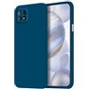 HONLEN Custodia Compatibile con OPPO A73 5G (6.5 Inches) Morbida Liquido TPU Silicone Case Protettiva, Antiurto in Antigraffio Cover Protettiva