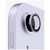 GIOPUEY [Protezione Completa Pellicola Fotocamera Compatibile con iPad Air 11 inch M3 2025, [Doppia Protezione] Metallo + Vetro Temperato, Protezione Fotocamera -Purple