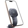 Baseus C03 Porta Cellulare Auto Magnetico, Supporto Telefono Macchina Magsafe Regolabile a 360° per Cruscotti, Memoria Flessibile in lega, Portacellulare Universale per iPhone Samsung
