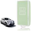 TOOMUME Cover Chiave, Guscio Chiave Carta Adatto per Renault Scenic 4 Megane Talisman Koleos Kadjar Clio Captur Espace Zoe Arkana Dacia Duster, Custodia Chiavi Telecomando Copri Chiavi - Smart Key
