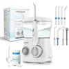 Boston Tech Aquapik® ADVANCED Idropulsore Dentale | Ideale per ortodonzia, impianti, gengive sensibili e placca dentale | Kit sbiancante + 8 ugelli (nasale) | 10 livelli di pressione | Consigliato dai dentisti