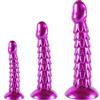 Umania Dildo realistico a forma di drago e set di 3 pezzi per l'allenamento anale (18,5 cm, 20,5 cm, 23 cm). Dildo anale mostruoso con ventosa per punto G, per principianti, taglia grande e piccola