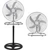 Generico Ventilatore a Piantana 3in1 65W - Altezza Regolabile 125 cm, Diametro 50 cm, 3 Velocità, Silenzioso e Potente per Casa e Ufficio