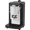 FABER COFFEE MACHINES | Nuovo Modello SLOT KOLOR PLAST | Macchina caffe a cialde ese 44mm | Pressacialda regolabile | Portacialda estraibile calamitato (TOTAL BLACK MILK)