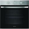Indesit Forno Elettrico da Incasso Ventilato Multifunzione con Grill 66 Litri 60 cm Classe A colore Nero e Acciaio Inox - IO 2350H X