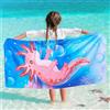 WERNNSAI Telo Mare Dinosauro - 76 x 150 cm Asciugamano da Spiaggia Telo Spiaggia per Bambina Ragazze Rapida Asciugamano Mare per Campeggio Spiaggia Piscina Viaggio Leggero e Morbido