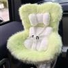 Sbyzm Seggiolino auto per bambole La-bubu da 17 cm, clip di ventilazione per sedile auto per bambole da 10-17 cm, carino seggiolino auto di sicurezza con morbido cuscino per fan delle bambole cieche