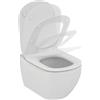 IDEAL STANDARD Tesi Wc sospeso tecnologia Rimless con sedile slim rallentato incluso codice prod: T536001