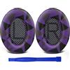 SoloWIT Cuscinetti Auricolari di Ricambio per Bose QuietComfort 35 (QC35) e Quiet Comfort 35 II (QC35 II), Padiglioni con Pelle più Morbida, Schiuma Isolante dal Rumore e Maggiore Spessore