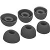 Panlouting 3 Paia | Ricambio Gommini Tappi Silicone compatibili con Gli Auricolari Xiaomi Redmi Buds 6 5 4 | 3 Diverse Misure: S/M/L