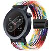 GIOPUEY Cinturini Compatibile con Cmf Watch PRO 2, Cinturino in Morbido Nylon Intrecciato [Unisex] [Traspirante] - Colourful-B