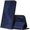 ZONNAVI Cover per Oppo Find X3 Lite 5G, Flip Custodia Pelle PU con [Slot Cart] [Supporto Stand] [Magnetica], Cover a Libro Portafoglio per Oppo Find X3 Lite 5G (Blu)