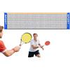 Generico NET di tennis di calcio, rete badminton per cortile | NET NYLON pieghevole regolabile in altezza | Tennis Court Equipment, Mesh di allenamento per il fitness sportivo per il giardino sulla spiaggia