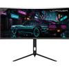 LC-Power LC-M30UWFC Monitor PC 76,2 cm [30] 2560 x 1080 Pixel UltraWide Full HD LED Nero (29,5[74,93cm]TFT UltraWide- L) [LC-M30UWFC]
