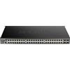 D-Link Switch di rete D-Link DGS-1250-52X Gestito L3 Gigabit Ethernet (10/100/1000) Nero [DGS-1250-52X/E]