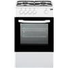 Beko CSG42001FW Cucina a Gas 4 Fuochi con Forno a Gas 50 cm Bianca