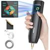 AWithZ Saldatrice a punti per batterie, AWithZ 2 in 1 Saldatrice a Punti H2 con LCD, 99 Livelli regolabili per riparare piccoli progetti, realizzare pacchi batteria