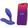 We-Vibe Vibratore Prostatico Controllabile tramite App e Telecomando Vector+ - Blu