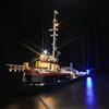 BrickBling Set di luci a LED per lego Jaws 21350, illuminazione decorativa per il giocattolo creativo Lego 21350 Jaws