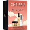 Chrissie Cosmetics Chrissie Regenerating Set Cofanetto Mousse Detergente 50ml + Tonico Mineralizzante 50ml + Trattamento LPA Complex Antietà Globale 50ml