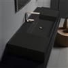 Scarabeo Teorema 2.0 lavabo sospeso, 512549BK, Teorema 2.0 nero opaco [Lavabi > Lavabi Sospesi]