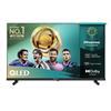 Hisense Smart TV 40 Pollici Full HD Display QLED Sistema VIDAA Classe G colore Nero - 40A59Q