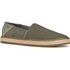 Geox U PANTELLERIA A, Sandalo Espadrillas con Zeppa Uomo, Lt Olive, 47 EU