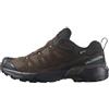 SALOMON X Ultra 360 Leather Gore-Tex Scarpe Impermeabili da Trekking da Uomo, Stabilità, Grip, Protezione Totale dalle intemperie, Dark Earth Delicioso Sharkskin, 43 1/3 EU
