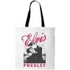 ELVIS PRESLEY On Stage Tote Bag, Custodia per Unisex-Adulto, Bianco, Taglia Unica