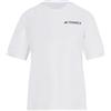 adidas Donna Terrex Multi Climacool T-Shirt, White, M