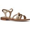 Geox D MADDALUSIAC D, Sandalo Scorrevole Donna, Lt Gold, 36 EU