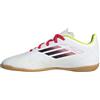 adidas F50 Club Football Boots Indoor Kids, Scarpe da Calcio Unisex-Adulto, Ftwr White/Core Black/Solar Yellow, 37 1/3 EU