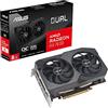 ASUS DUAL AMD Radeon RX 7600 V2 OC Edition Scheda Grafica, 8 GB GDDR6 128-bit 18 Gbps PCIE 4.0, GPU Tweak III, DUAL-RX7600-O8G-V2