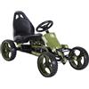 DecHome Go Kart a Pedali per Bambini 3-6 Anni Sedile Regolabile Verde 25A573F