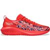 Asics per donna/ragazza. 1014A346 Sneakers rosse Gel Noosa Tri 16 [3259668], Rosso, Basso, Stringhe, Casual, Sportivo, Running, Multisport,