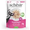 Schesir Complements Gatto Adulto Pollo con Prosciutto 70 g