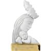 BONGELLI PREZIOSI Scultura Famiglia 29cm Base Oro Marmorino