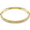 SWAROVSKI BANGLE METEORA, PAVE A NEVE PLACCATO COLOR ORO, S - 16 cm