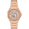 Armani Exchange Orologio Analogico Automatico Donna con Cinturino in Acciaio Inossidabile AX4619