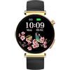 Knauermann NEO 2 (2025) - Nero Rettangolare - Orologio sanitario Smartwatch, gold, Durchmesser: 40mm; Dicke: 10,9mm, rotonda