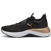 PUMA Scarpe da running Softride Sera da donna, Sport, Nero/Oro, 35.5