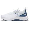 PUMA Scarpe da running Softride Sera da donna, Sport, Bianco/Dark Indigo/Sea Glass, 35.5