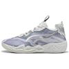 PUMA Scarpe da basket MB.04 Lo Team unisex, Scarpe, Feather Grigio/Cool Mid Grigio/Cool Dark Grigio, 44