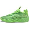 PUMA Scarpe da basket MB.04 Lo Team unisex, Scarpe, Verde Glare/Fizzy Light, 44